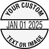 picture of Xstamper N75 Stamp impression